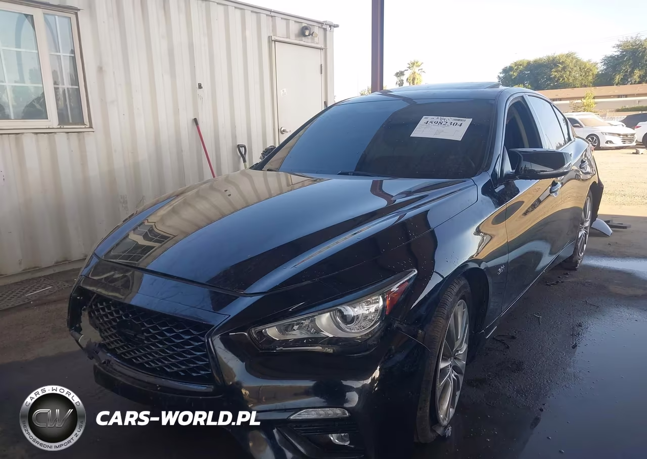 2019 Infiniti Q50 3.0T Luxe VIN:JN1EV7AP4KM518199 - 2