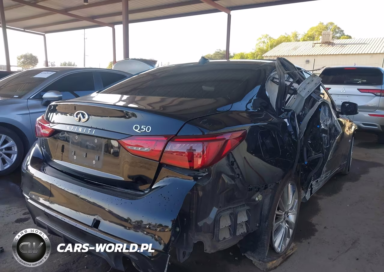 2019 Infiniti Q50 3.0T Luxe VIN:JN1EV7AP4KM518199 - 4