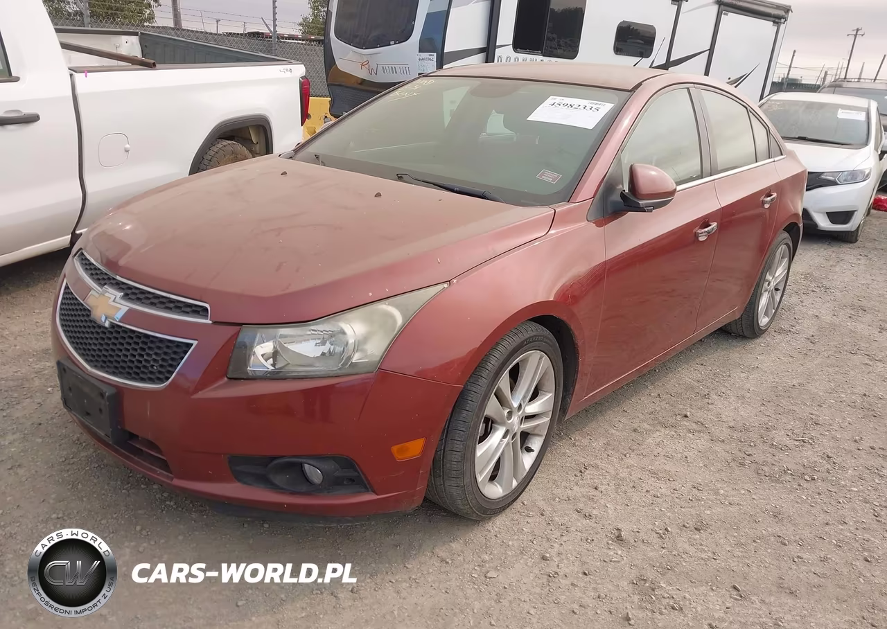 2013 Chevrolet Cruze Ltz VIN:1G1PG5SB2D7133578 - 2