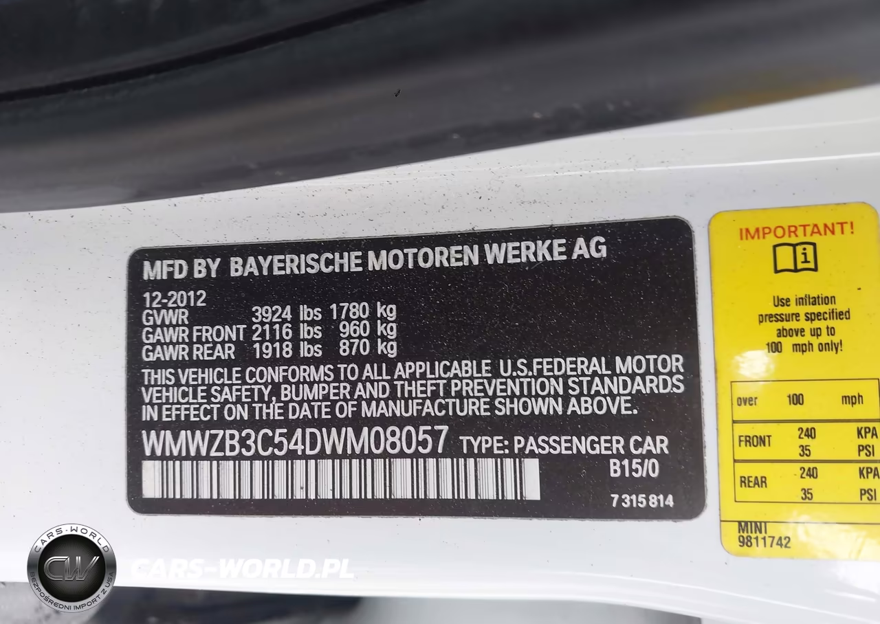 2013 Mini Countryman Cooper VIN:WMWZB3C54DWM08057 - 9