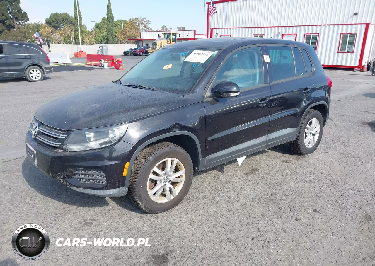 2012 Volkswagen Tiguan S VIN:WVGBV7AX5CW605238 - 2