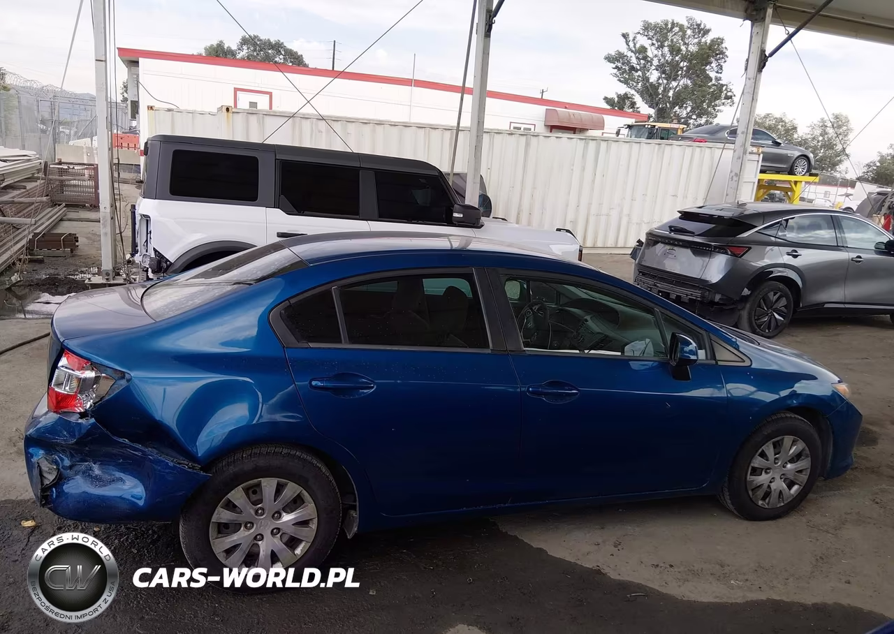 2012 Honda Civic Lx VIN:19XFB2F53CE321612 - 13
