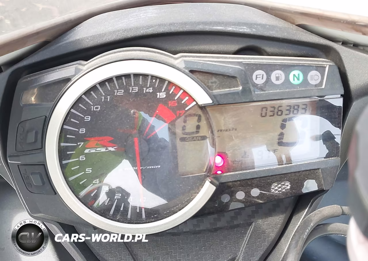 2011 Suzuki Gsx-R600 VIN:JS1GN7FA1B2103213 - 7