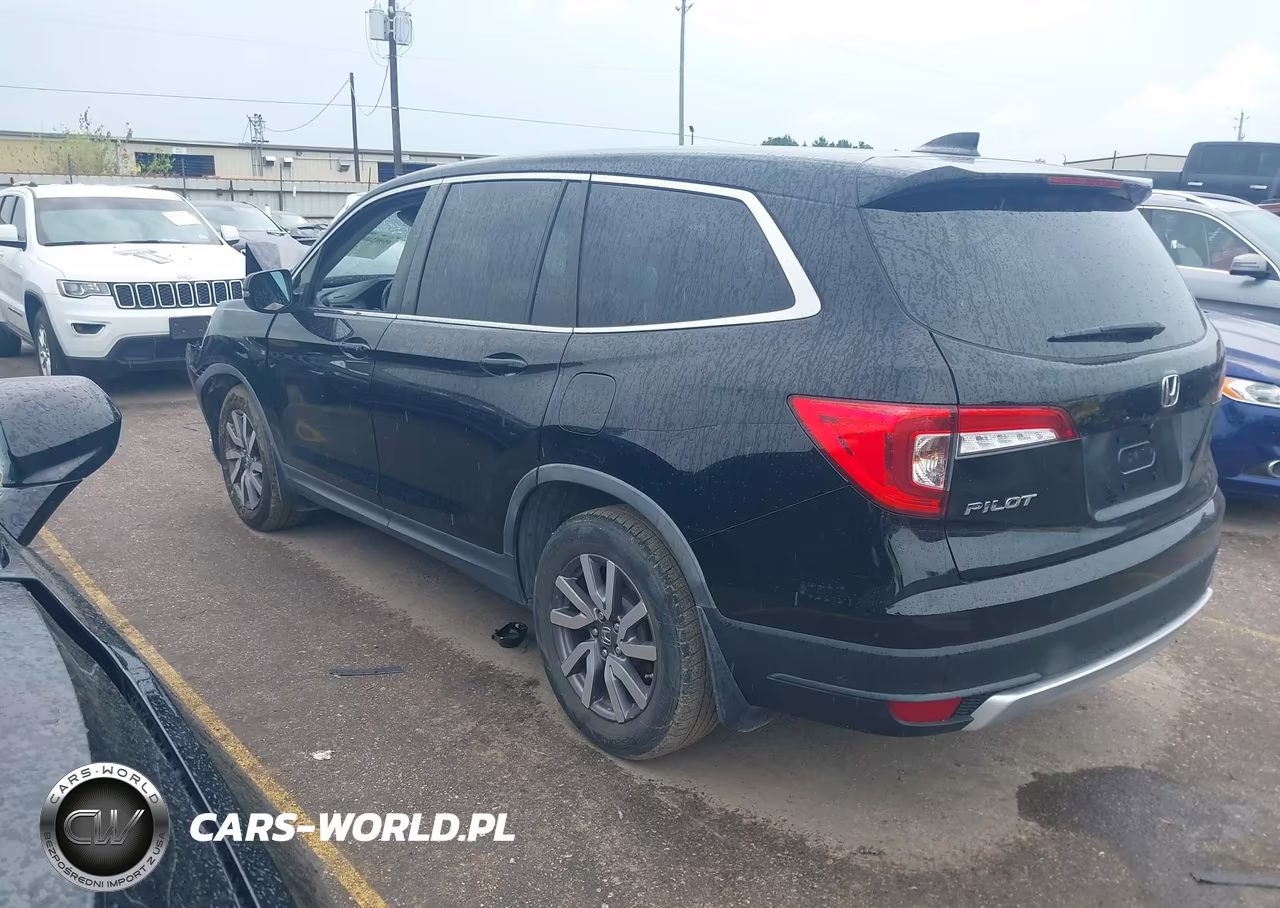2020 Honda Pilot 2Wd Ex-L VIN:5FNYF5H55LB010253 - 3