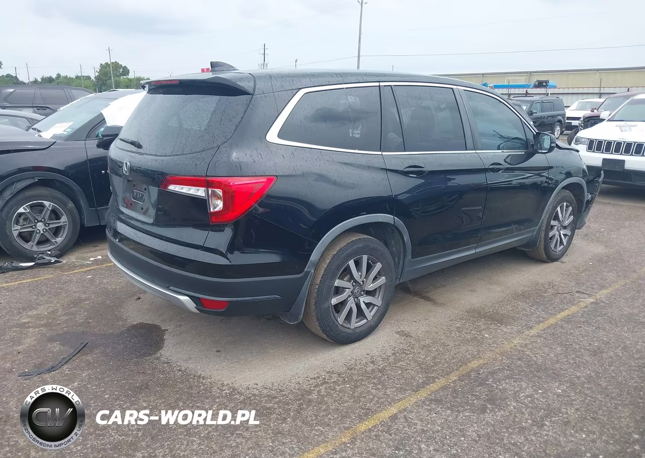 2020 Honda Pilot 2Wd Ex-L VIN:5FNYF5H55LB010253 - 4