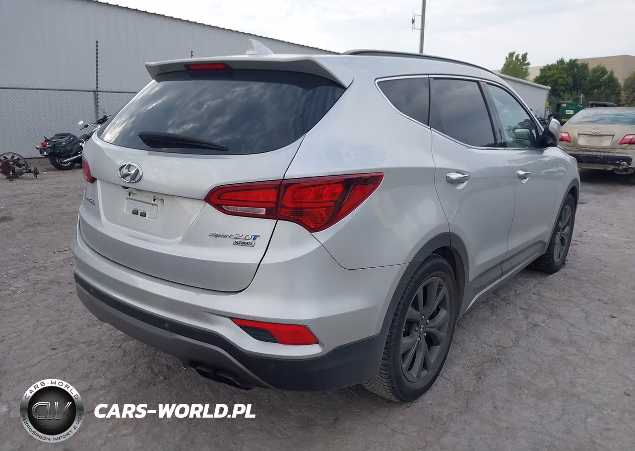 2017 Hyundai Santa Fe Sport 2.0T Ultimate VIN:5XYZW4LA3HG447459 - 4
