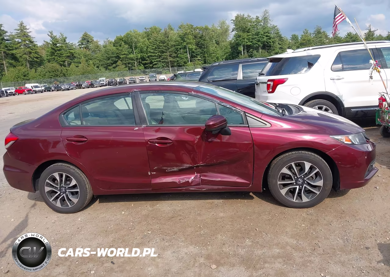 2015 Honda Civic Ex VIN:19XFB2F84FE270393 - 13