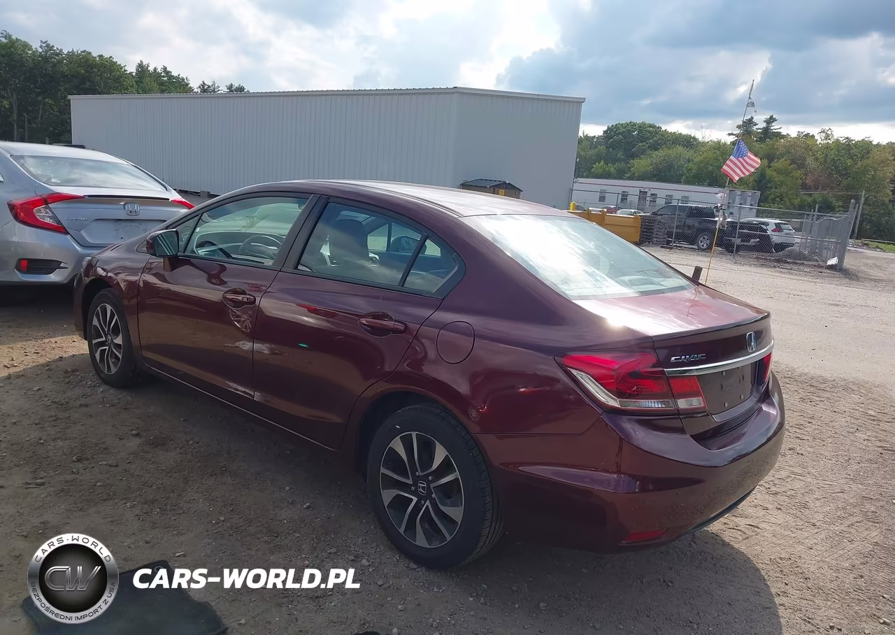 2015 Honda Civic Ex VIN:19XFB2F84FE270393 - 3