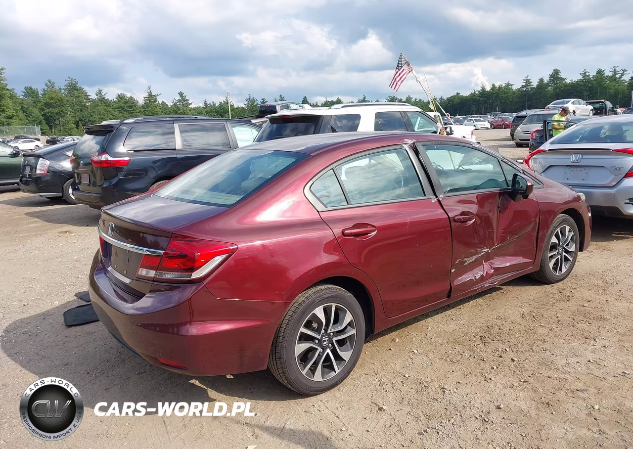 2015 Honda Civic Ex VIN:19XFB2F84FE270393 - 4
