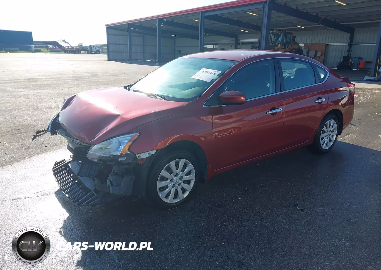 2015 Nissan Sentra Sv VIN:3N1AB7AP3FY329523 - 2