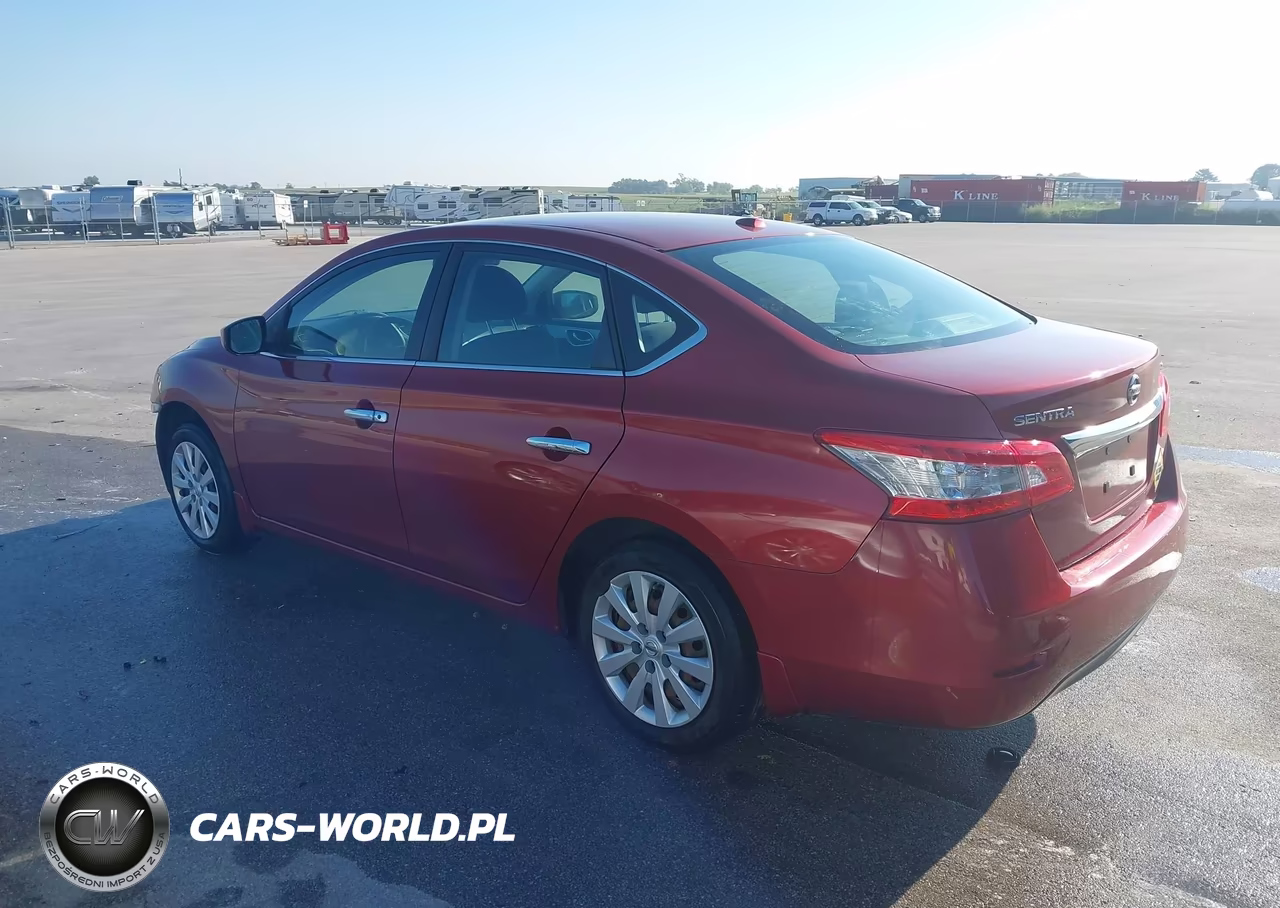 2015 Nissan Sentra Sv VIN:3N1AB7AP3FY329523 - 3