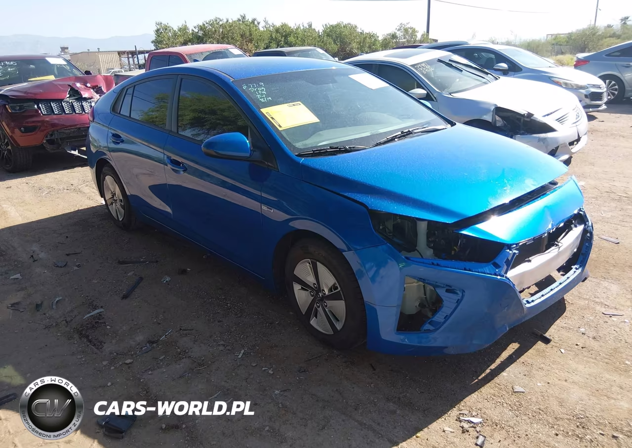 2017 Hyundai Ioniq Hybrid Blue