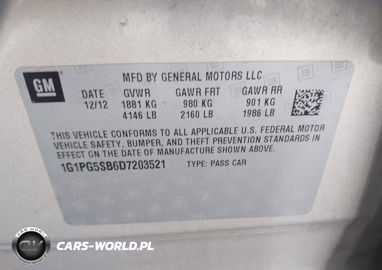 2013 Chevrolet Cruze Ltz VIN:1G1PG5SB6D7203521 - 9