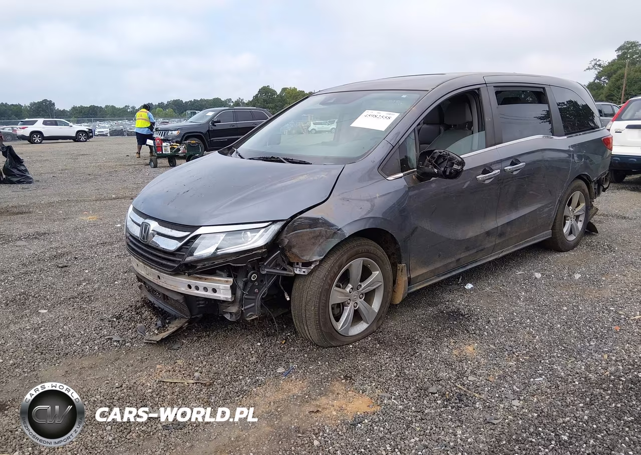 2018 Honda Odyssey Ex-L VIN:5FNRL6H70JB039094 - 2