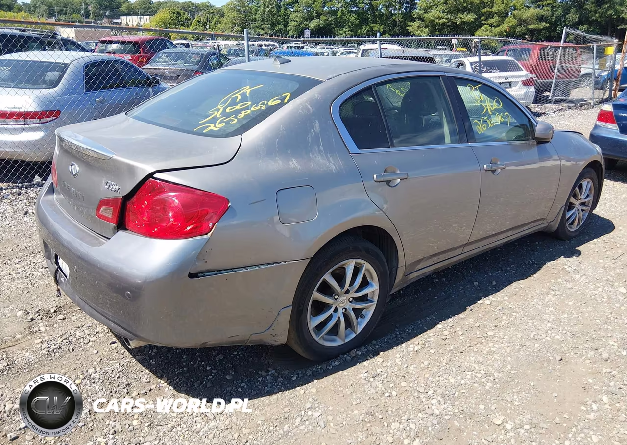 2008 Infiniti G35X VIN:JNKBV61F38M263120 - 4
