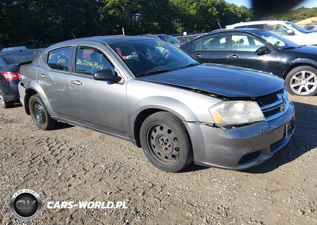 2013 Dodge Avenger Se VIN:1C3CDZAB2DN753175 - 1