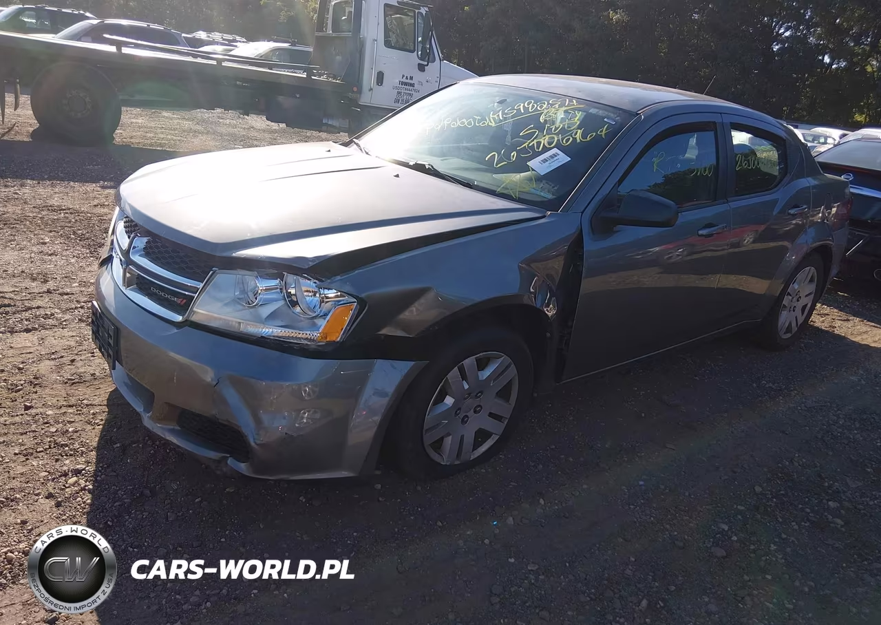 2013 Dodge Avenger Se VIN:1C3CDZAB2DN753175 - 2