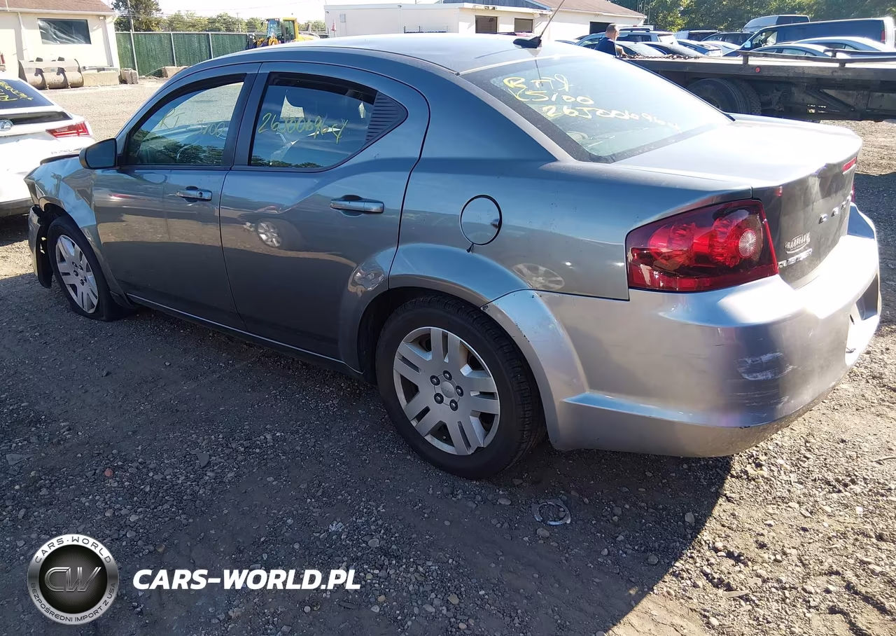 2013 Dodge Avenger Se VIN:1C3CDZAB2DN753175 - 3