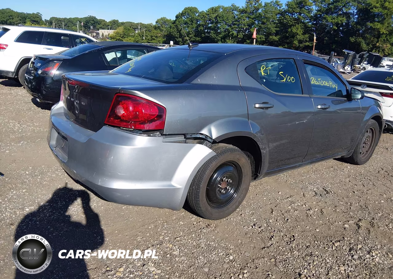 2013 Dodge Avenger Se VIN:1C3CDZAB2DN753175 - 4