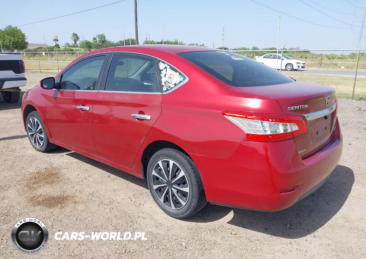 2014 Nissan Sentra S VIN:3N1AB7AP8EY236253 - 3