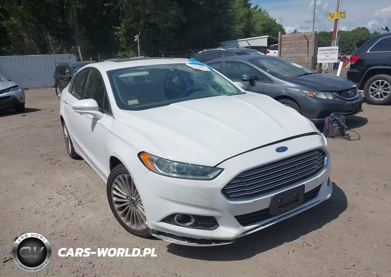 2014 Ford Fusion Titanium VIN:3FA6P0D91ER250178 - 1