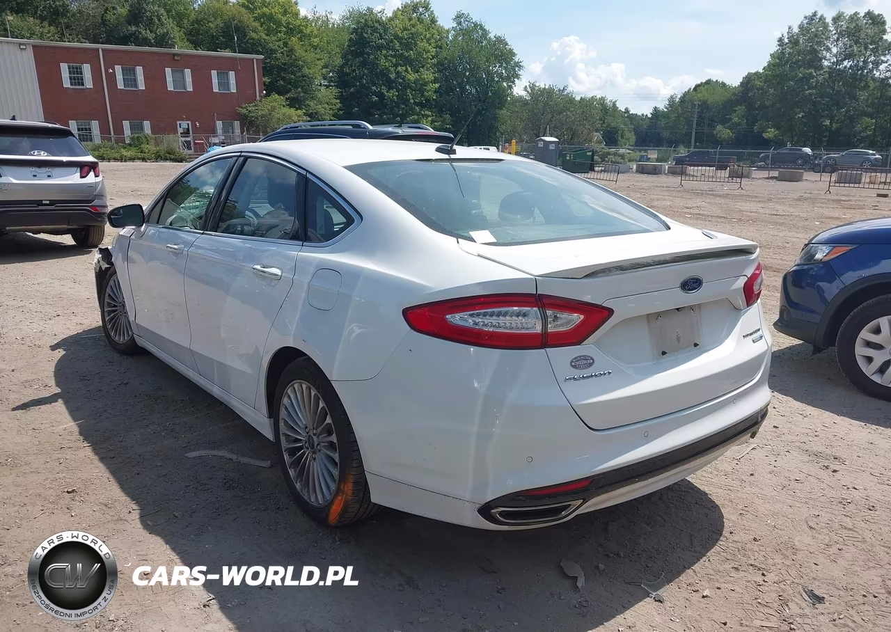2014 Ford Fusion Titanium VIN:3FA6P0D91ER250178 - 3