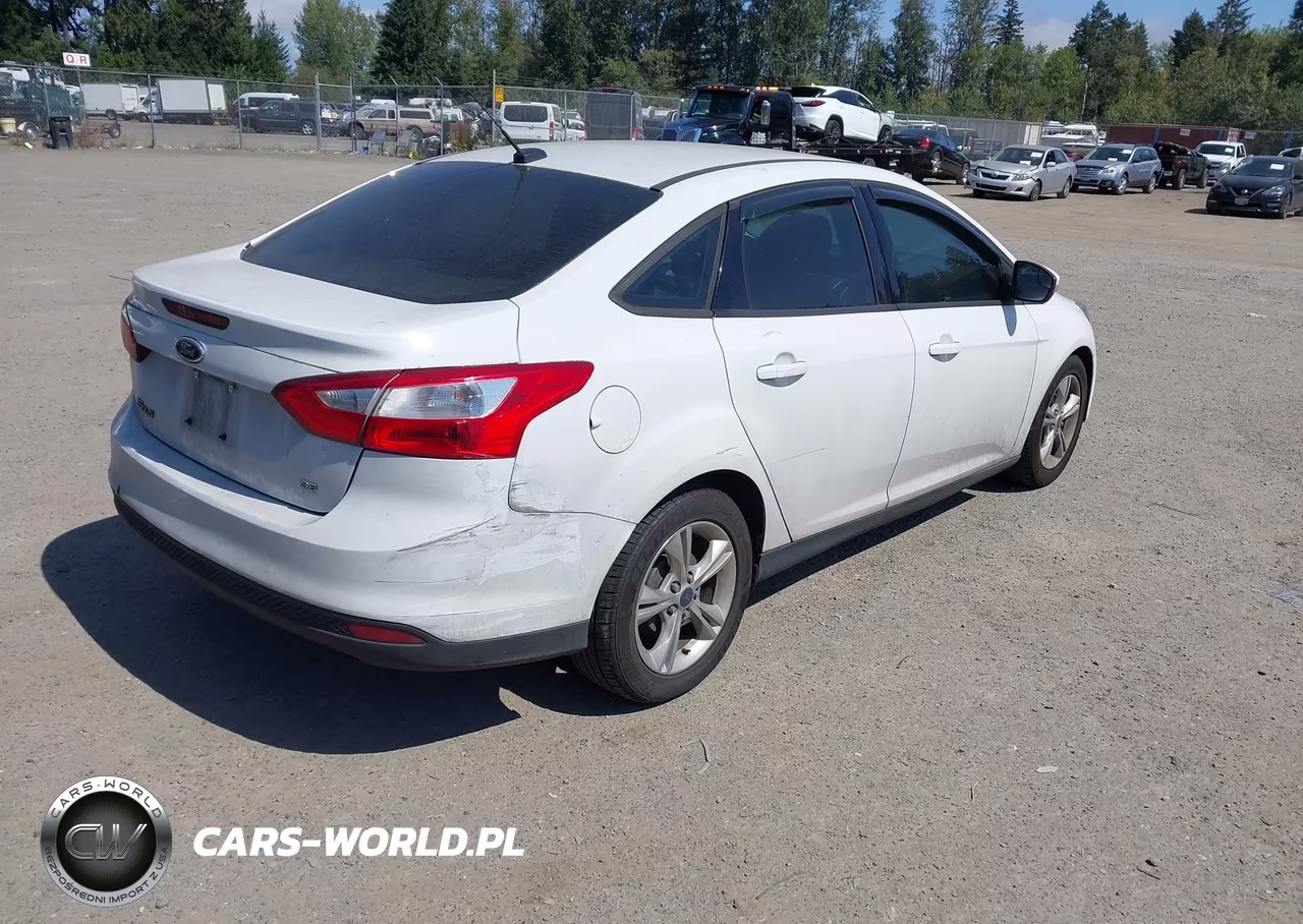 2014 Ford Focus Se VIN:1FADP3F24EL325219 - 4