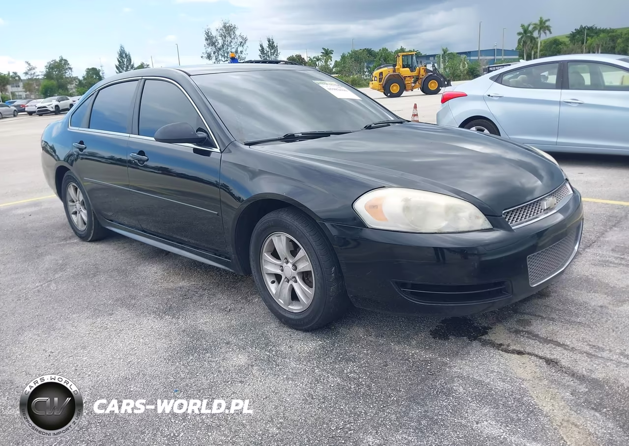 2012 Chevrolet Impala Ls VIN:2G1WA5E33C1241821 - 1