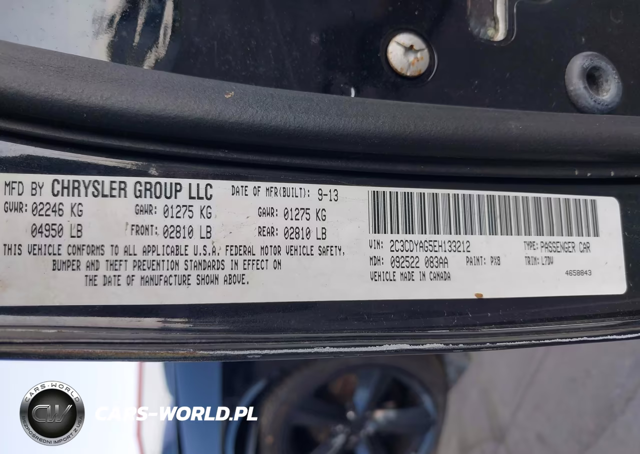 2014 Dodge Challenger Sxt VIN:2C3CDYAG5EH133212 - 9