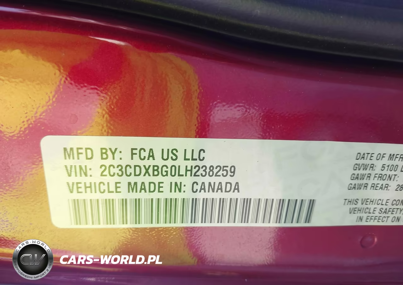 2020 Dodge Charger Sxt Rwd VIN:2C3CDXBG0LH238259 - 9