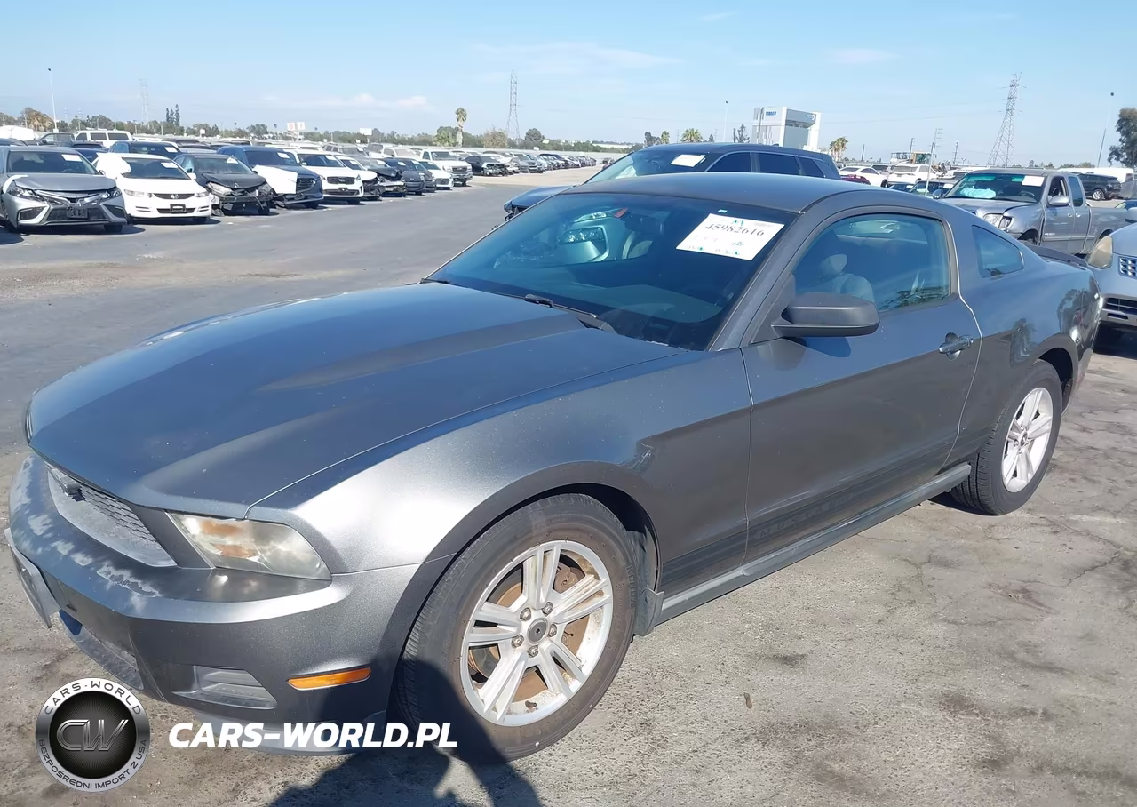 2012 Ford Mustang V6 VIN:1ZVBP8AM3C5270154 - 2