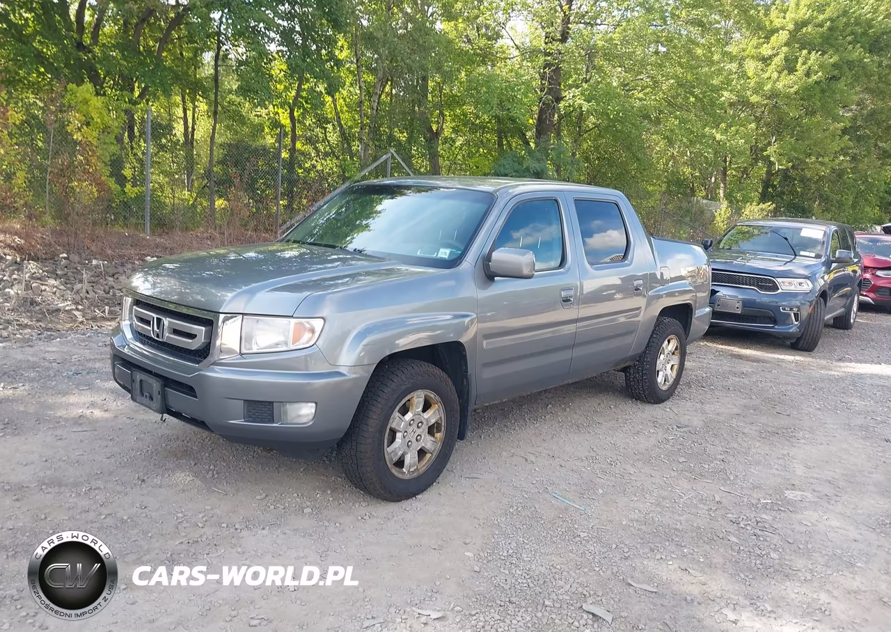 2009 Honda Ridgeline Rts VIN:5FPYK16429B103360 - 2