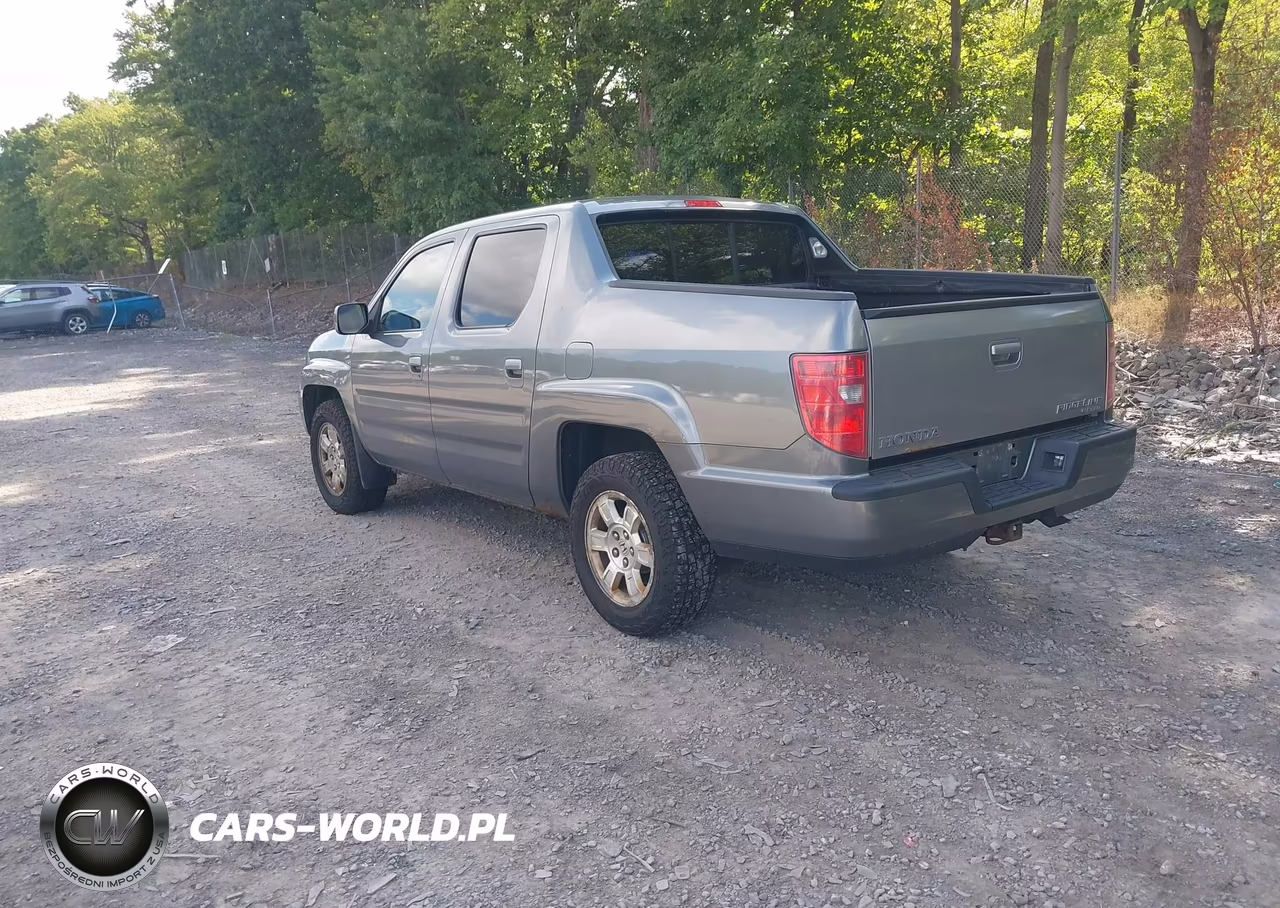 2009 Honda Ridgeline Rts VIN:5FPYK16429B103360 - 3