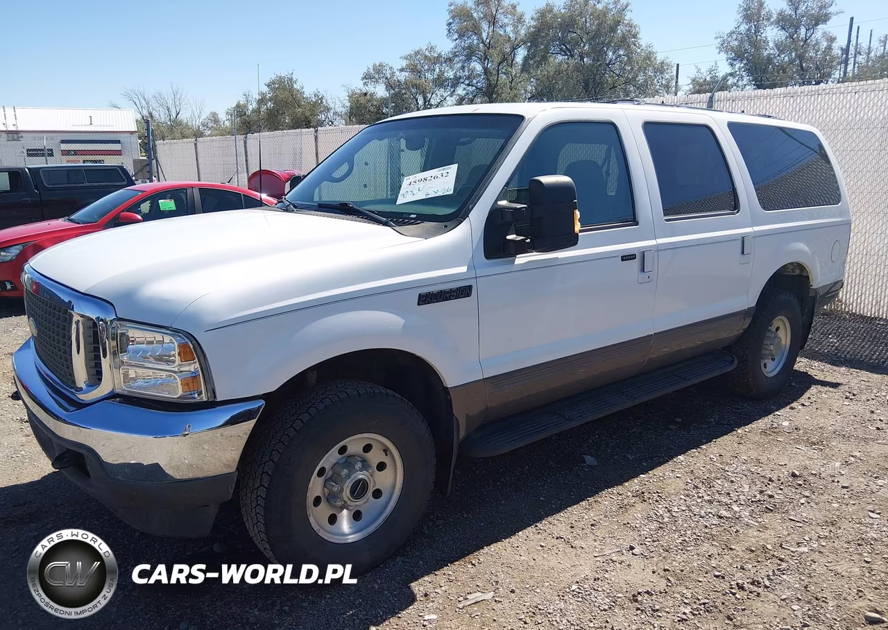 2002 Ford Excursion Xlt VIN:1FMNU41S62EA86112 - 2