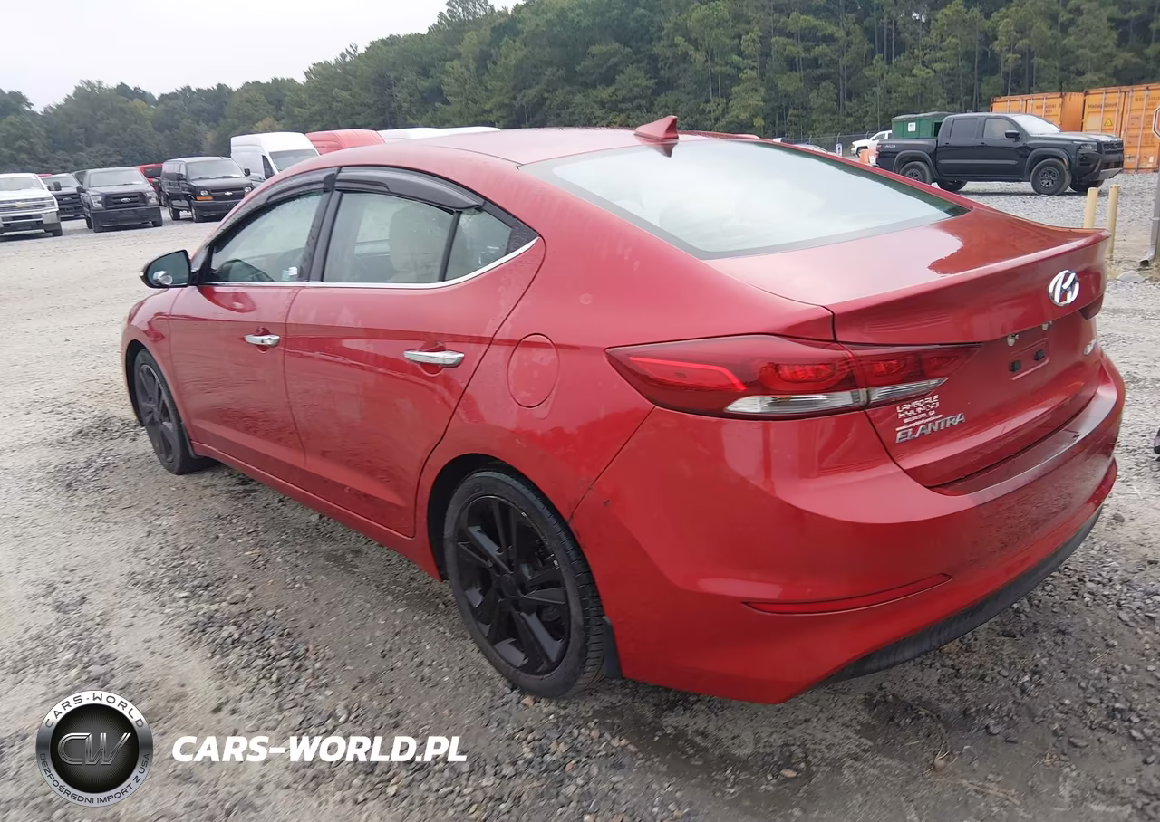 2017 Hyundai Elantra Limited VIN:5NPD84LF6HH026327 - 3