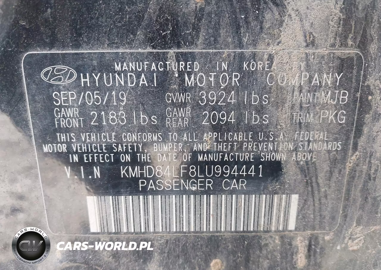 2020 Hyundai Elantra Value Edition VIN:KMHD84LF8LU994441 - 9
