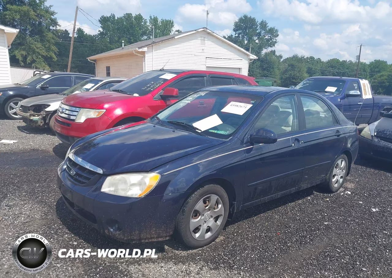 2006 Kia Spectra Ex-Lx-Sx VIN:KNAFE121265247066 - 2