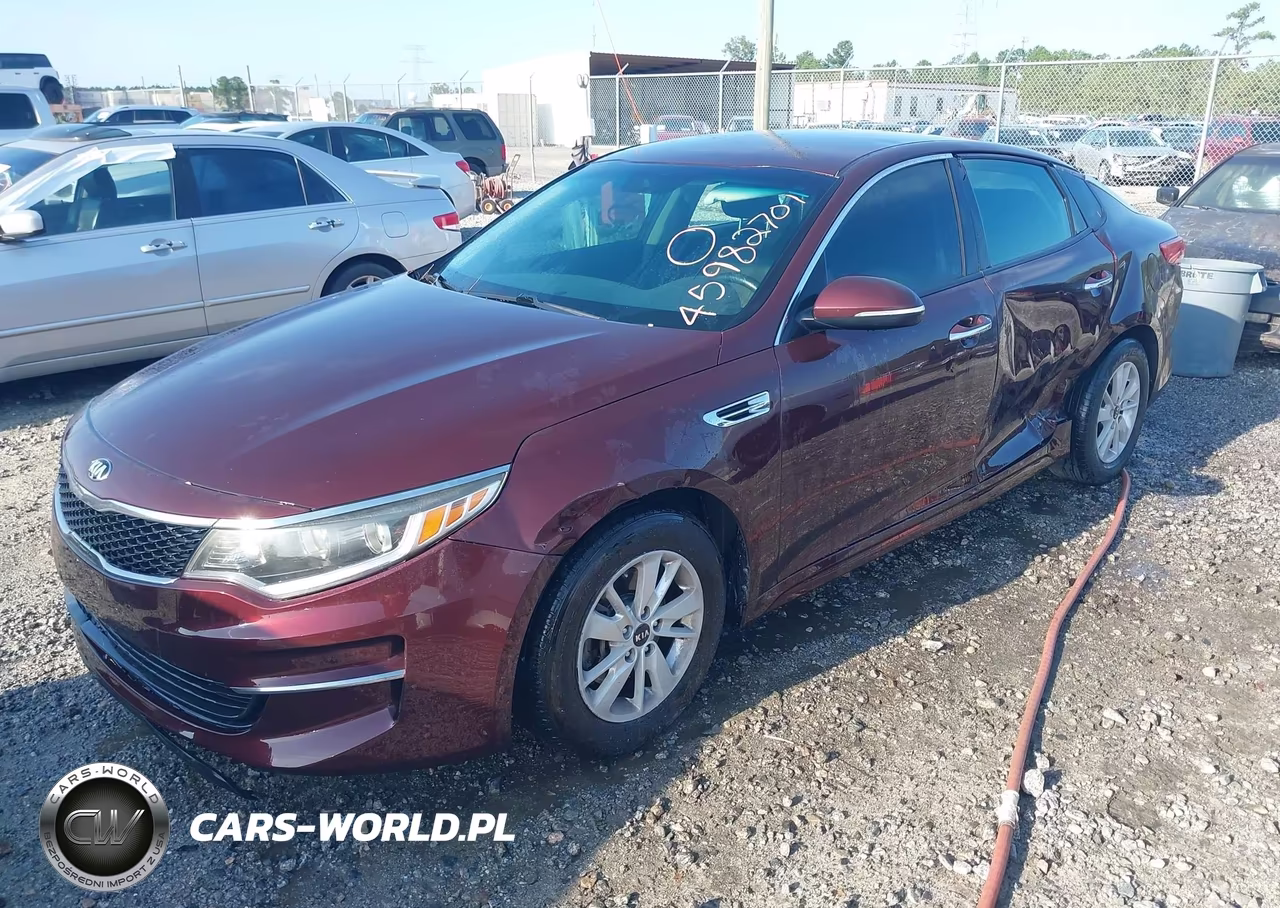 2017 Kia Optima Lx VIN:5XXGT4L37HG127115 - 2