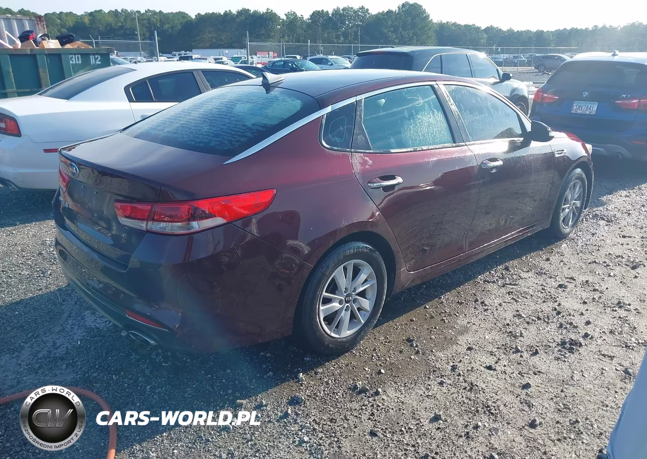 2017 Kia Optima Lx VIN:5XXGT4L37HG127115 - 4