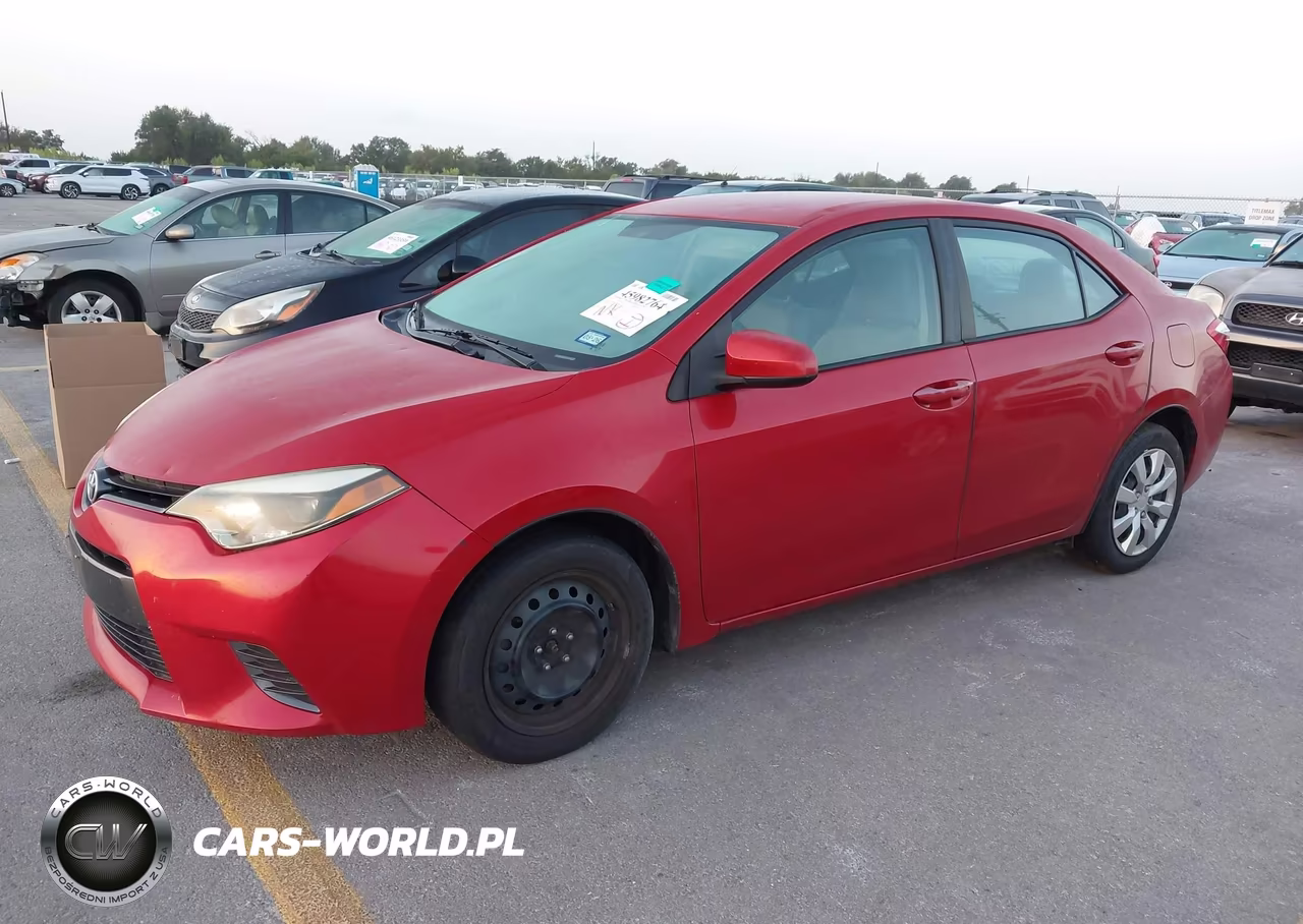 2015 Toyota Corolla Le VIN:5YFBURHE2FP307069 - 2