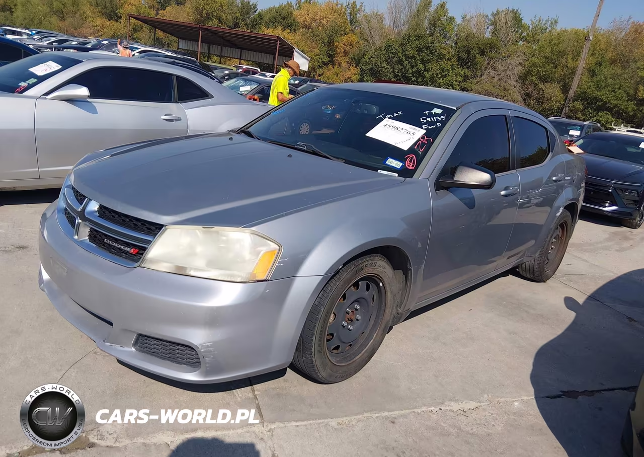 2013 Dodge Avenger Se VIN:1C3CDZAB4DN541135 - 2