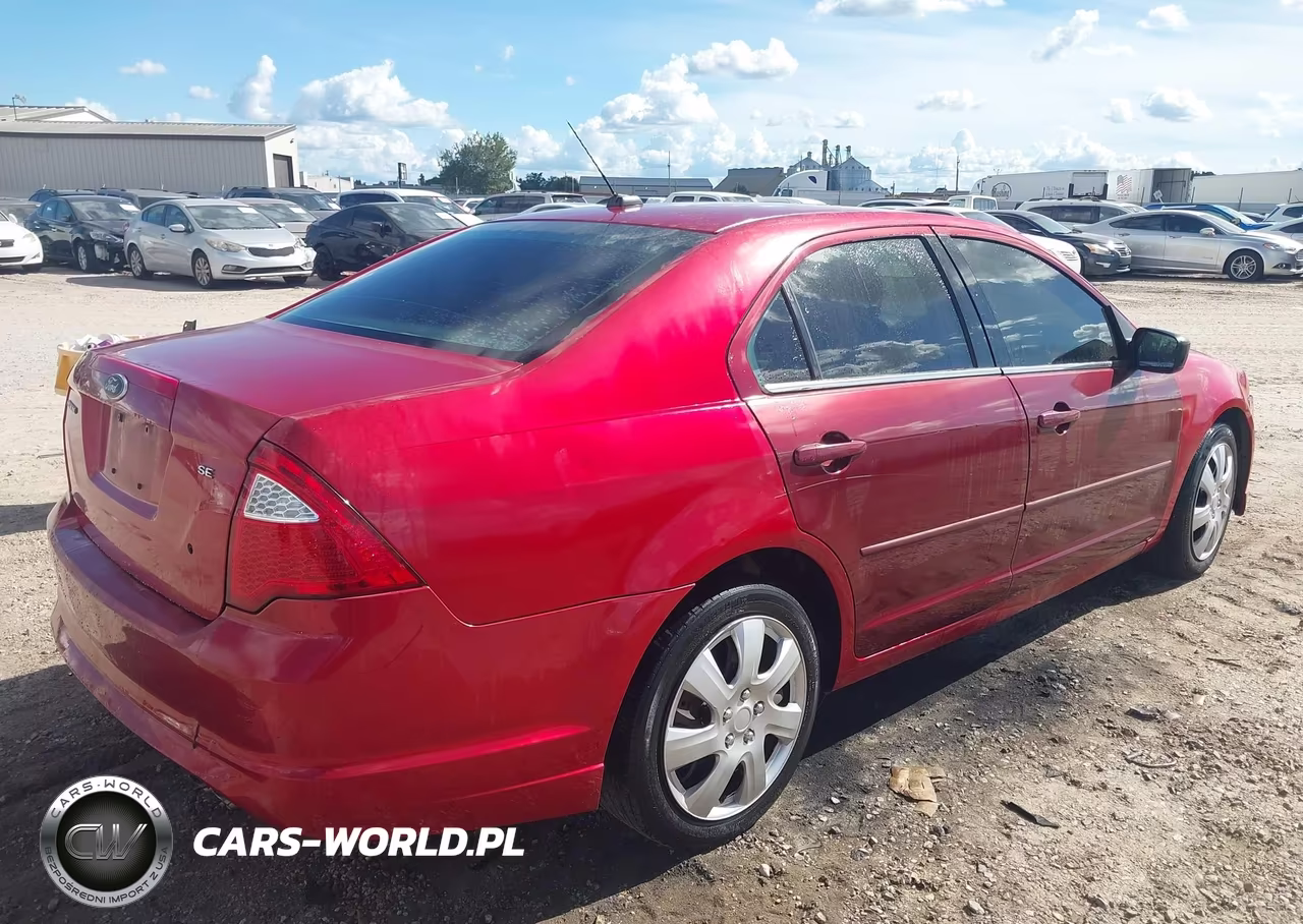 2011 Ford Fusion Se VIN:3FAHP0HA0BR222624 - 4