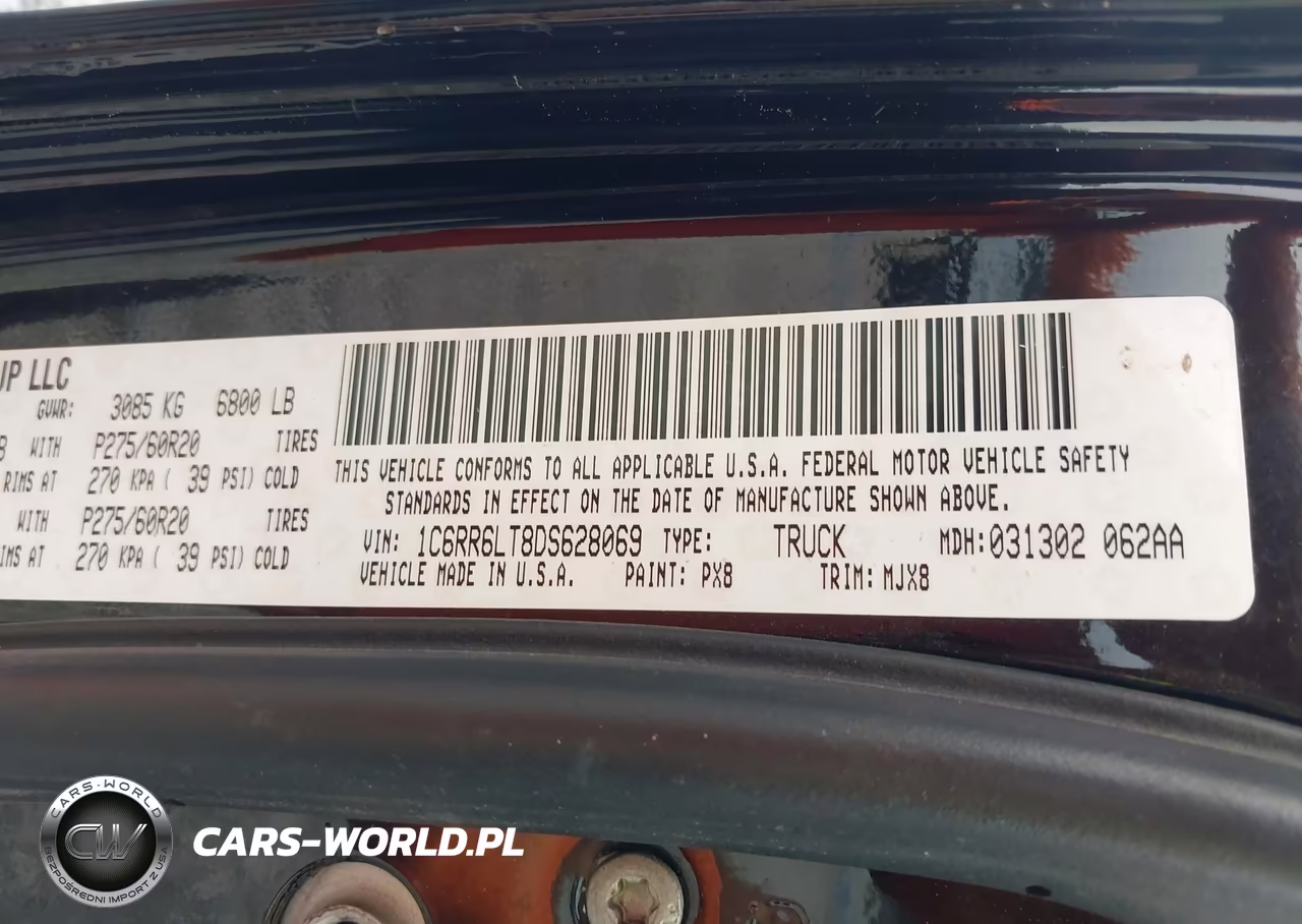 2013 Ram 1500 Big Horn VIN:1C6RR6LT8DS628069 - 9