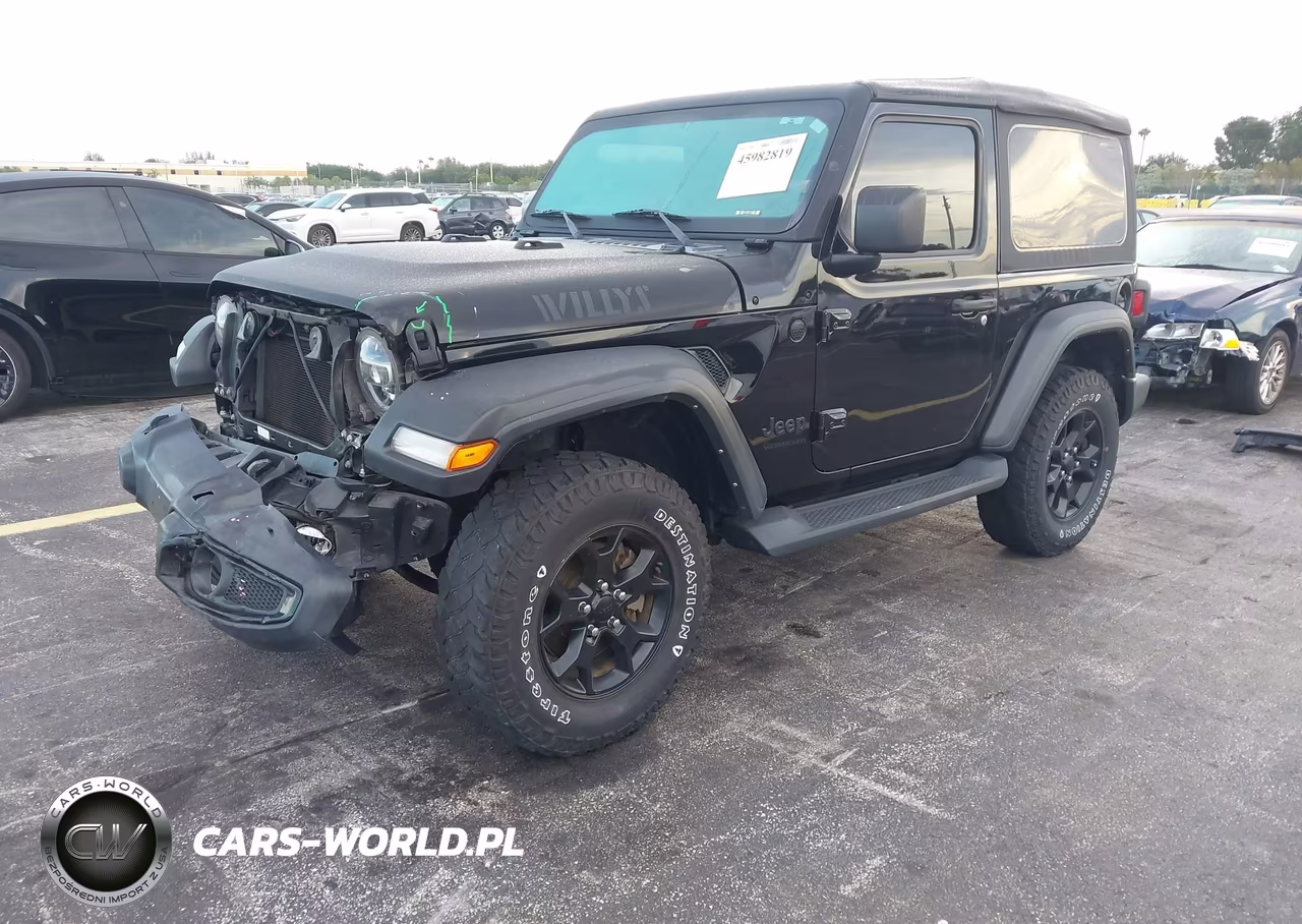 2021 Jeep Wrangler Willys 4X4 VIN:1C4GJXAN0MW667698 - 2