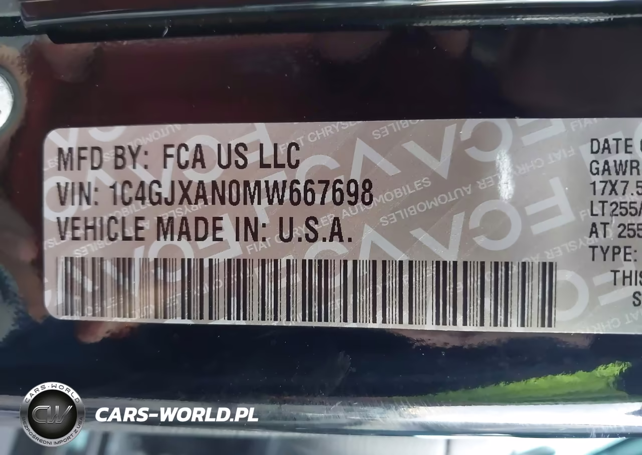 2021 Jeep Wrangler Willys 4X4 VIN:1C4GJXAN0MW667698 - 9