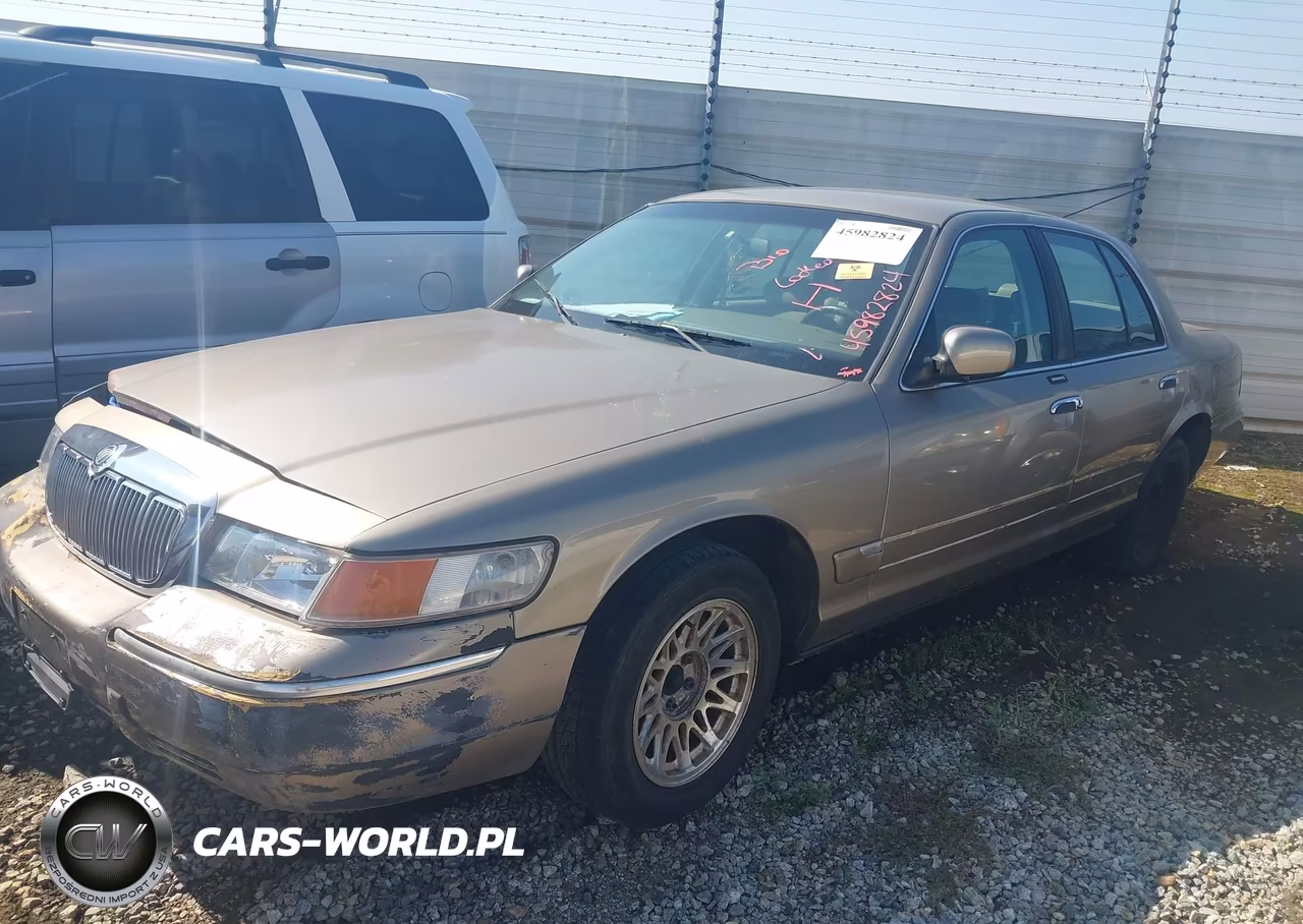 2002 Mercury Grand Marquis Gs VIN:2MEFM74W22X657343 - 2