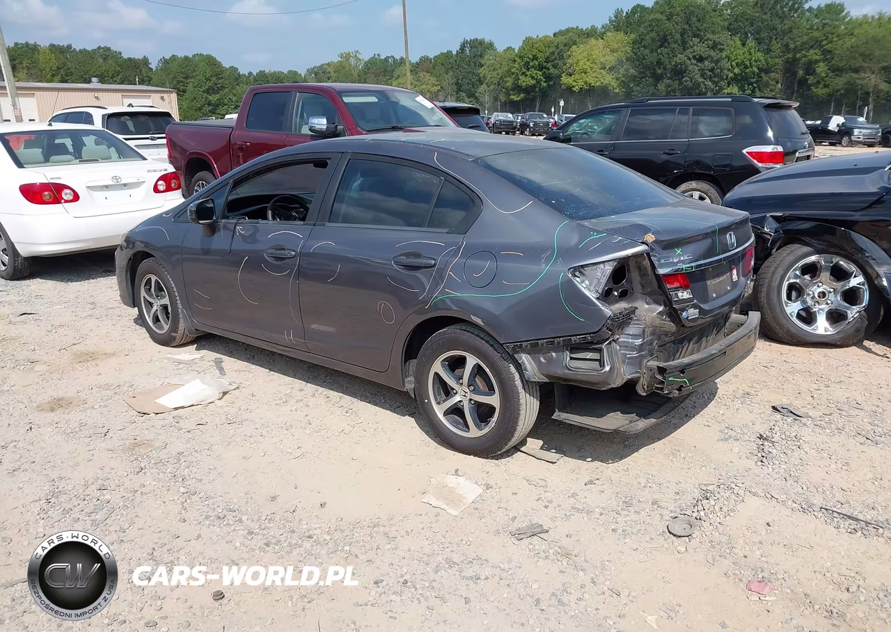 2015 Honda Civic Se VIN:19XFB2F71FE027261 - 3
