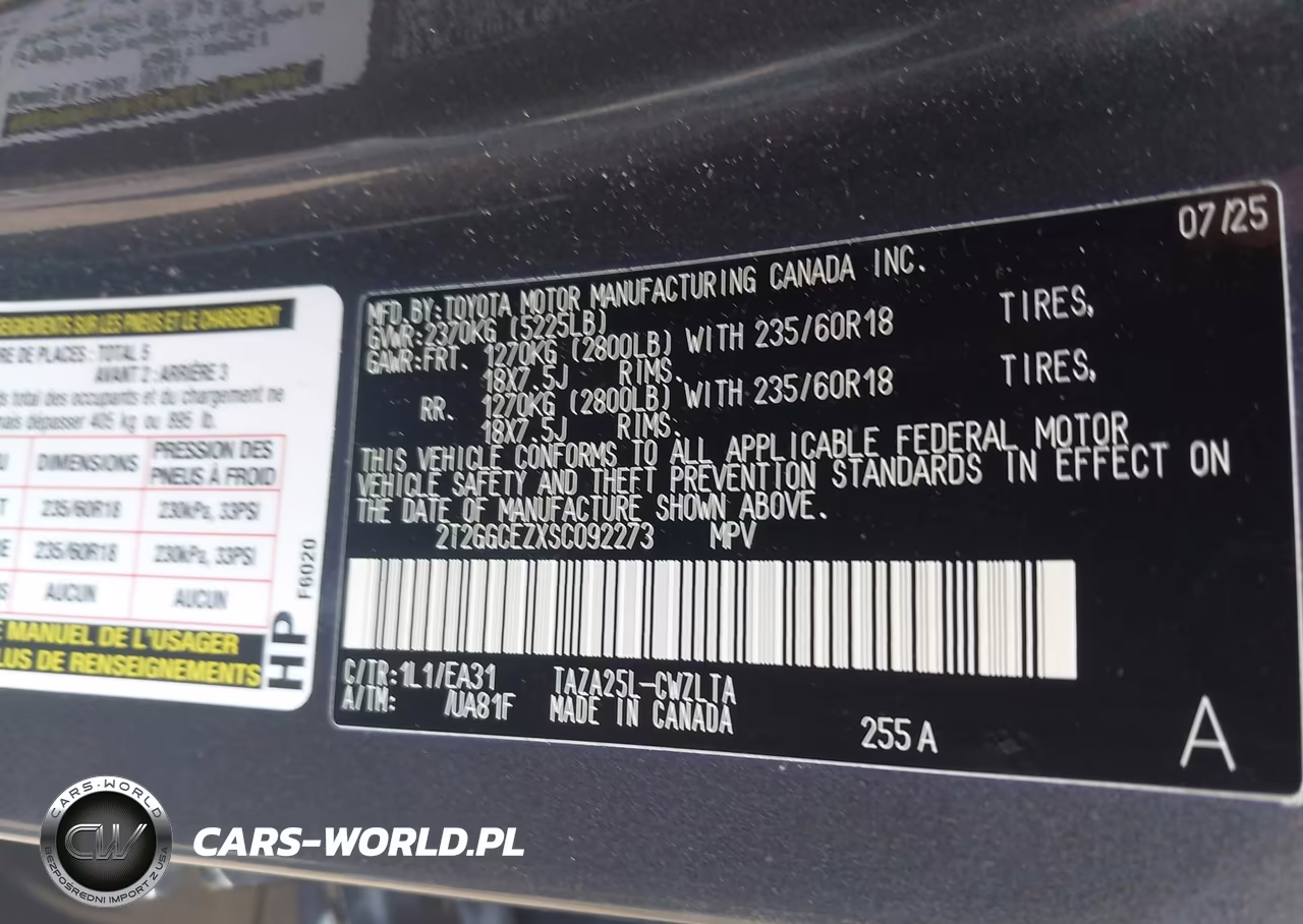 2025 Lexus Nx 350 Premium VIN:2T2GGCEZXSC092273 - 9