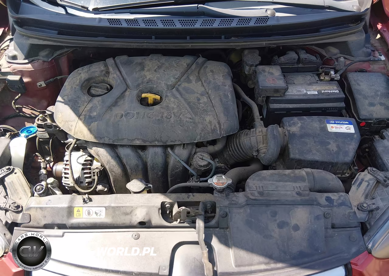 2013 Hyundai Elantra Gls VIN:KMHDH4AE6DU804857 - 10