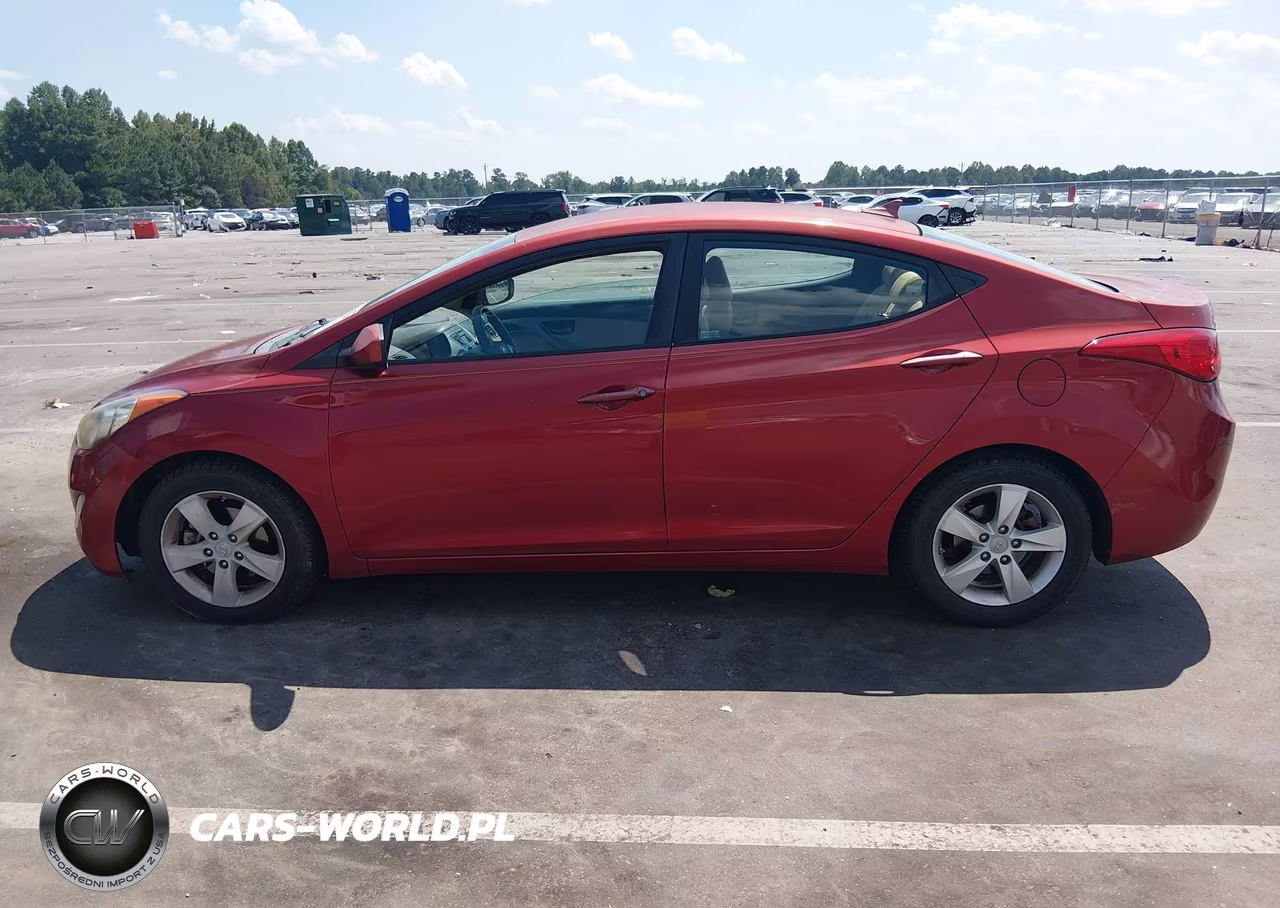 2013 Hyundai Elantra Gls VIN:KMHDH4AE6DU804857 - 14